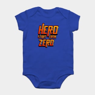 Hero Start From Zero Baby Bodysuit